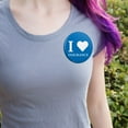 thumbnail image 2 of I Love Insurance Pinback Button Pin, 2 of 4