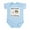 Sky Blue, variant on CafePress - Astronaut In Training Infant Bodysuit - Baby Light Bodysuit, Size Newborn - 24 Months