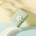 thumbnail image 7 of Small Womens Wallet, Cute Wallet with Small Flower Pattern PU Leather ID Window Trifold Wallet Suitable for Gift Giving, Travel, Shopping and Daily Life, 7 of 7