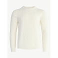 thumbnail image 5 of Free Assembly Men's Classic Cable Knit Sweater, Sizes XS-3XL, 5 of 6