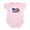 Petal Pink, variant on CafePress - US UK Flag Infant Bodysuit - Baby Light Bodysuit, Size Newborn - 24 Months