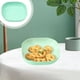 thumbnail image 4 of Whisker Fatigue Cat Bowl - Plato de comida poco profundo para gatitos y gatos de patas cortas - 5,71x5,71x1,3 pulgadas - Azul, Verde, Amarillo, 4 of 6