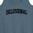 thumbnail image 3 of Instant Message - Delusional - Women's Racerback Tank Top, 3 of 6