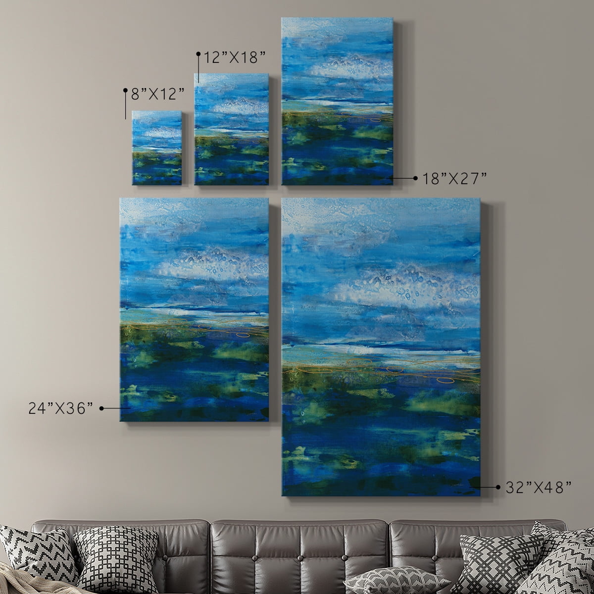 Island Groove Premium Gallery Wrapped Canvas - Ready to Hang