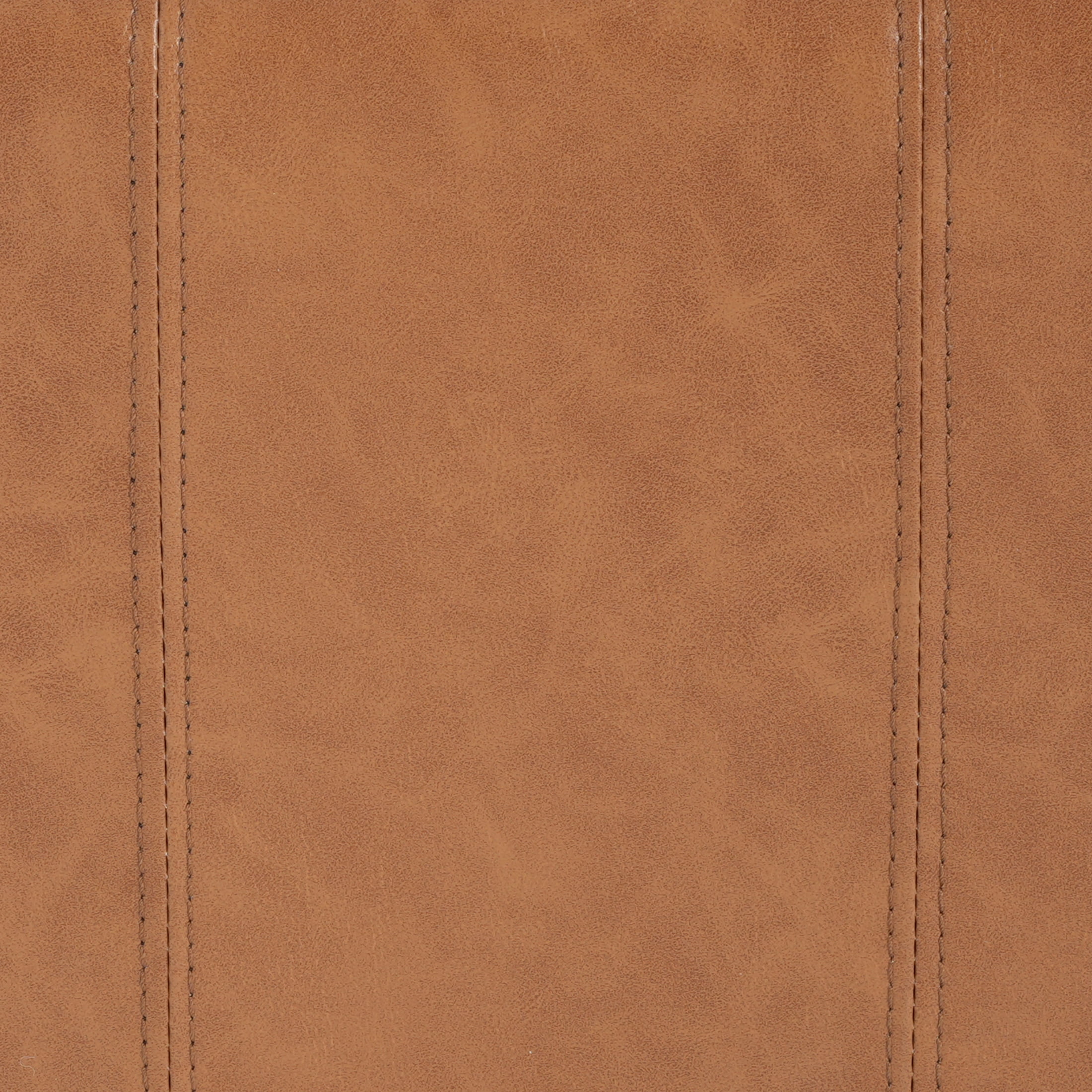 Christopher Knight Home Contemporary 31” Tufted PU Storage Ottoman, Waffle Stitch, Light Brown