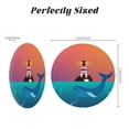 thumbnail image 3 of Xecao Lighthouse and Whale for Fridge Magnets - Fun Decorative Refrigerator Magnets, Cute and Soft for Stylish Kitchen Accents, 3 of 5
