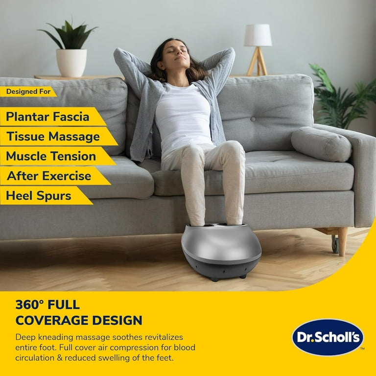 Dr. Scholl's 360° Deep Tissue Kneading Foot Massager with