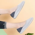 thumbnail image 2 of Vedolay Cute Sneakers Ladies's Thick Sole Sneakers Comfort Round Toe Platform Slip On Walking Shoes,Pink 8, 2 of 4