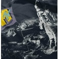 thumbnail image 5 of MTV Logo Moon Man Space Landing Toddler Boy Girl T Shirt Infant Toddler Brisco Brands 6M, 5 of 6