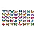 thumbnail image 1 of Ventana de Mariposa de 40 Piezas Que Se Adhiere a Las Calcomanías de Las Ventanas Del Baño Sunnimix Clips de ventana, 1 of 8