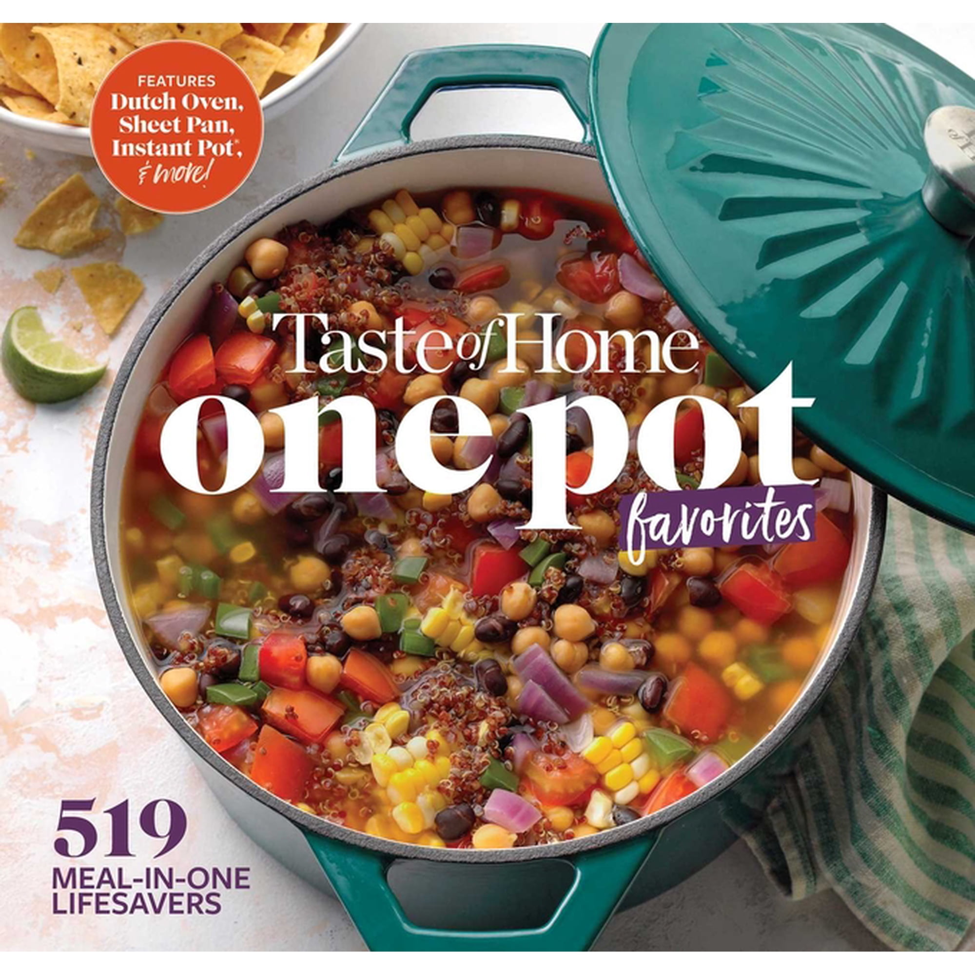 Taste of Home Quick & Easy Taste of Home One Pot Favorites: 519 Dutch Oven, Instant Pot(r), Sheet Pan and Other Meal-In-One Lifesavers, (Spiral-Bound)