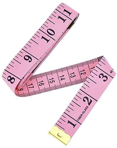 Cloth Measuring Ruler Sewing Tailor Tape Measure Flat 60" 150cm Measurement. 