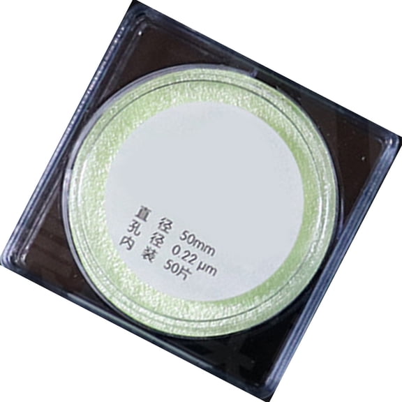 ROZYARD 50mm Diameter Microporous Membrane for Laboratory Filtration 0.22um/0.45um Microporous Filter Membrane Filter