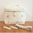 thumbnail image 1 of Bolsa térmica con oso bordado coreano, bolsa de almacenamiento para cochecito de bebé, bolsa térmica, bolsa térmica, 1 of 6