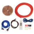 thumbnail image 3 of Power  Installation Kit, 4GA High Temperature Resistance Flame Retardant Audio  Wiring Kit  For Speaker For Subwoofer, 3 of 8