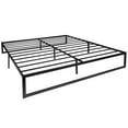 thumbnail image 3 of Emma + Oliver 14 Inch king Metal Platform Bed Frame/Steel Slat Support/No Box Spring Needed, 3 of 12