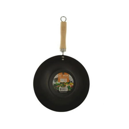 

Kole Imports All Purpose Wok with Wood Handle - Pack of 2