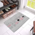 thumbnail image 3 of MKHERT Cute Cats Stylish Kitten Set Funny Kids Animal Doormat Rug Home Decor Floor Mat Bath Mat 23.6x15.7 inch, 3 of 3