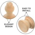 thumbnail image 3 of WHAMVOX Elegant Khaki Wooden Balusters for Indoor Stairs Versatile Style Durable Easy Installation 10.5 in, 3 of 8