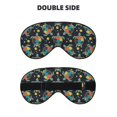 thumbnail image 2 of Goofa Colorful Turtles Printed Sleep Eye Mask for Men Women, Zero Eye Pressure Sleeping Mask, Light Blocking Night Blindfold, Soft Eye Shade Cover, 2 of 7