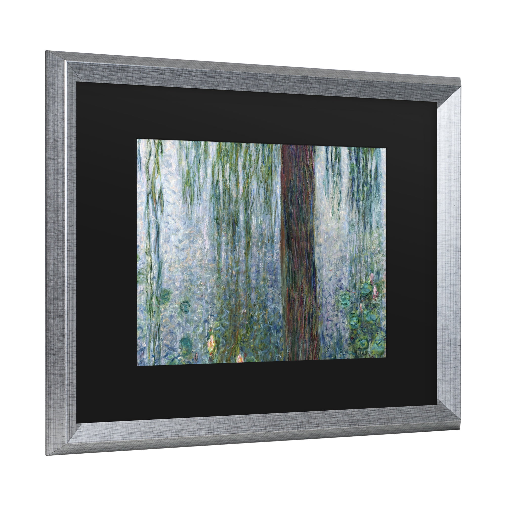 Trademark Fine Art 'Waterlillies Morning' Canvas Art by Claude Monet