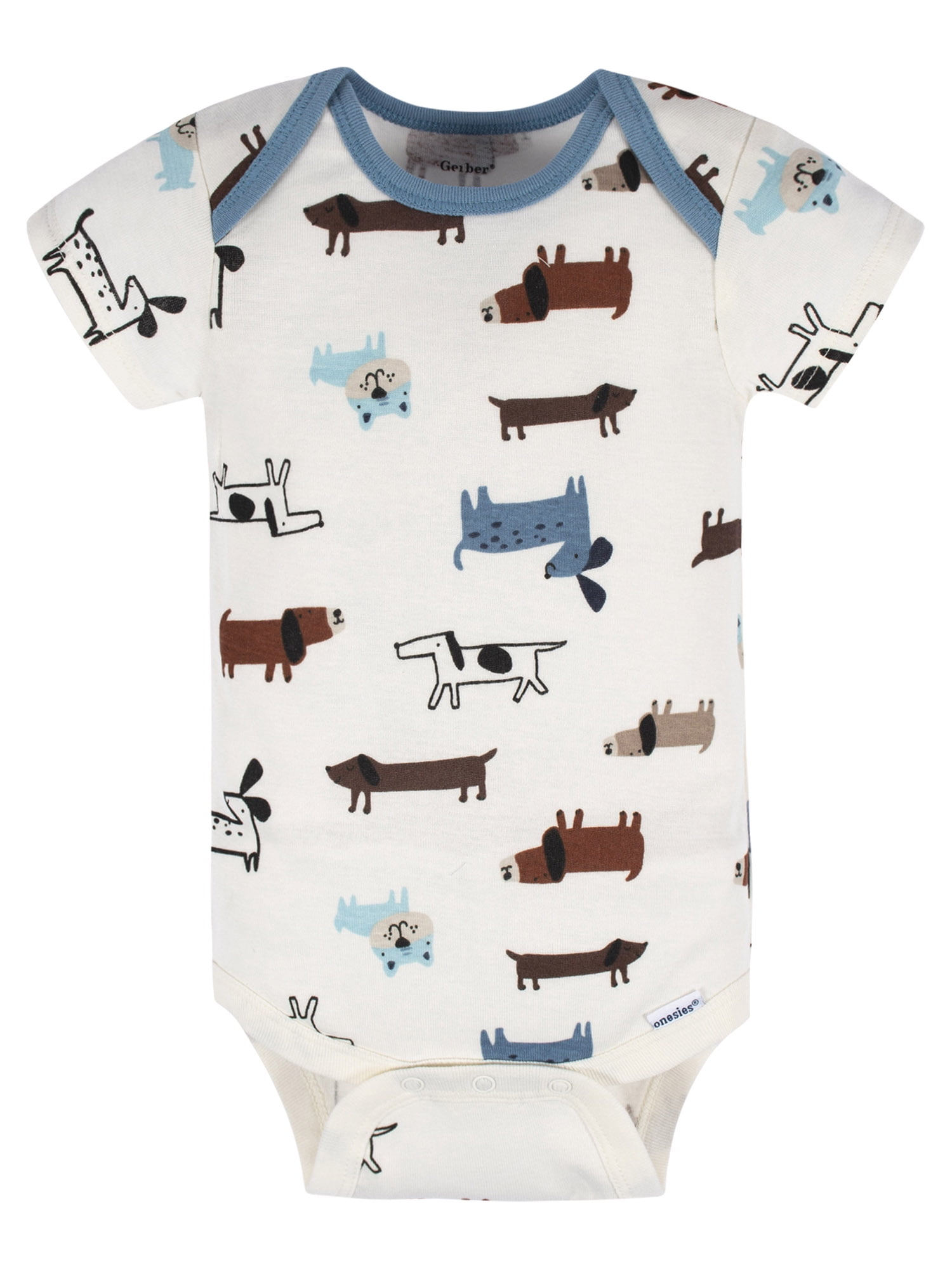 Gerber Baby Boy Bodysuit, 3-Pack, Sizes Preemie -12 Months