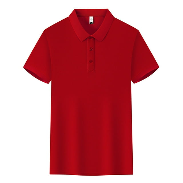 AherBiu Plus Size Womens T Shirts Short Sleeve Button Lapel Collar Summer Tops Business Casual Basic Tees