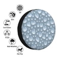 thumbnail image 5 of Rv Spare Tire Cover 17 inch - blue water spots print Tire Covers for Trailers, Adjustable Camper Spare Tire Cover, 5 of 7