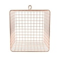 thumbnail image 7 of Spectrum Diversified Wire Storage Basket, Steel Storage for Closets, Pantry, Kitchen, Garage, Bathroom & More, Medium, Copper, 7 of 7