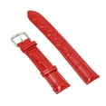 thumbnail image 2 of Artificial Leather Watch Band, Pin Buckle Watch Band Red Sweatproof Universal   For Men For Women For Home, 2 of 8