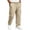 Khaki-A-50703aa, variant on Trgacdwlo S-5XL Men's Cargo Pants Wide Leg Men's Sweatpants with Pocket Elastic Waist Drawstring Workout Mens Dress Pants