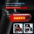 thumbnail image 2 of USB Rechargeable Bike Tail Light - 4 Modes, IPX4 Waterproof, 2 of 6