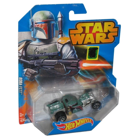 Star Wars Boba Fett (2014) Hot Wheels Die Cast Character Toy Car