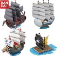 thumbnail image 2 of Bandai Anime One Piece Thousand Sunny Go Merry Boat PVC figura de acción colección barco pirata modelo chico juguete ensamblar regalozhangyuxiang, 2 of 4