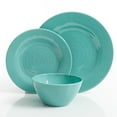 thumbnail image 5 of Gibson Brist 12 Piece Dinnerware Set in 4 Assorted Colors, 5 of 6