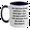 White/Navy, variant on Machinist Gifts-Cute Two Tone Coffee Mug for Mom-Mother's Day Unique Gifts from Friends or Family