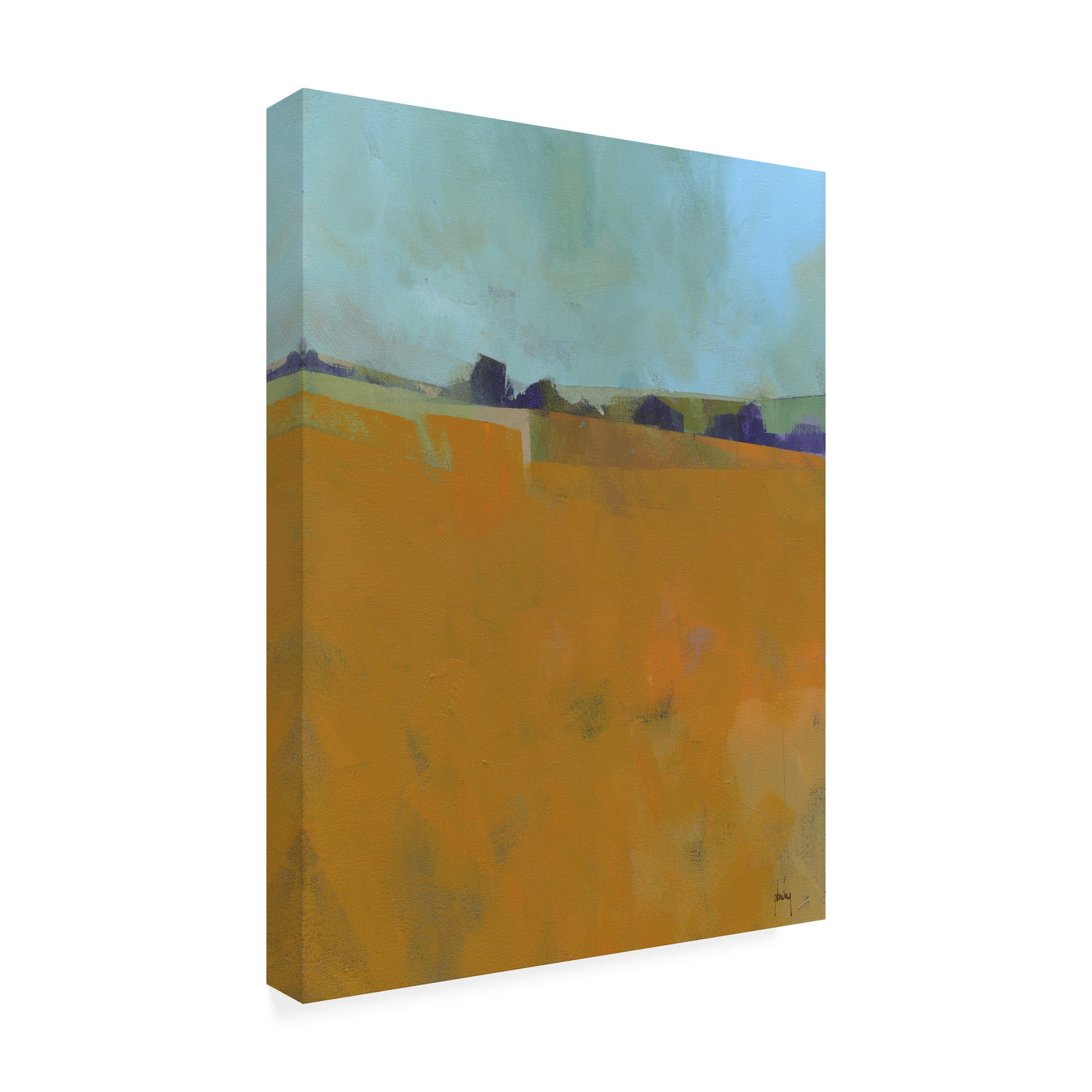 Trademark Fine Art 'August Fields' Canvas Art by Paul Baile