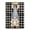 Gold, variant on Checkerboard Background Gnome with Easter Eggs Acrylic Clipboard Drawing Board with Hook Writing Pad File Storage A4 Size Gold 12.5" x 9"