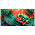 thumbnail image 5 of Vibrant Frog Themed Backdrop Banner Nature Inspired Decorations for Party Photography Props Jungle Themed Events Animal Lovers Gatherings, 5 of 8