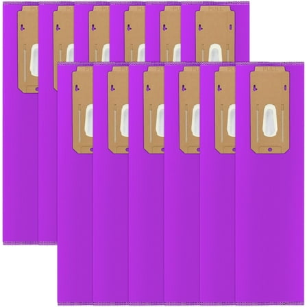 AK1CC6H Type CC Vacuum Bags Compatible with Oreck Type CC HEPA Upright Vacuum Cleaner Bag, AK1CC6H, 12-Pack