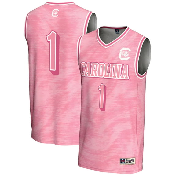 Unisex GameDay Greats #1 Pink South Carolina Gamecocks Lightweight Basketball Jersey