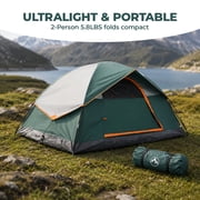 Alvantor Camping Tent for 2 Person, Waterproof Dome Tent,Spacious, Lightweight Portable Backpacking Tent for Outdoor Camping/Hiking