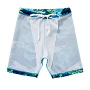 Boys Two Piece Rash Guard Swimsuits Kids Long Sleeve Sunsuit Swimwear Sets