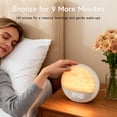 thumbnail image 6 of Sunrise Alarm Clock Wake up Sunlight with Sound Machine & Dimmable Night Light for Bedrooms Clock, 6 of 11
