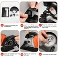 thumbnail image 7 of Angle Grinder To Tile Cutter Conversion Kit Heavy Duty Metal Cutting Base With Adjustable Bracket Safety Accessories For 100 125mm Grinders DIY Tile Metal Cutting, 7 of 7