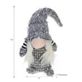 thumbnail image 2 of Christmas Gray Gnome Plush Sitter 10", 2 of 3