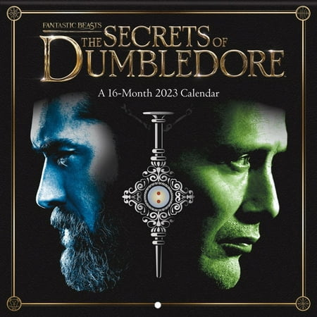 Trends International  FB Secrets Dumbledore - NEW 2023 Wall Calendar