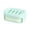 Vert, variante sur Boîte à Savon Murale à Ventouse pour Salle de Bain, Support à Savon Double avec Éponge, Boîte à Savon de Nettoyage, Support à Savon pour la Maison