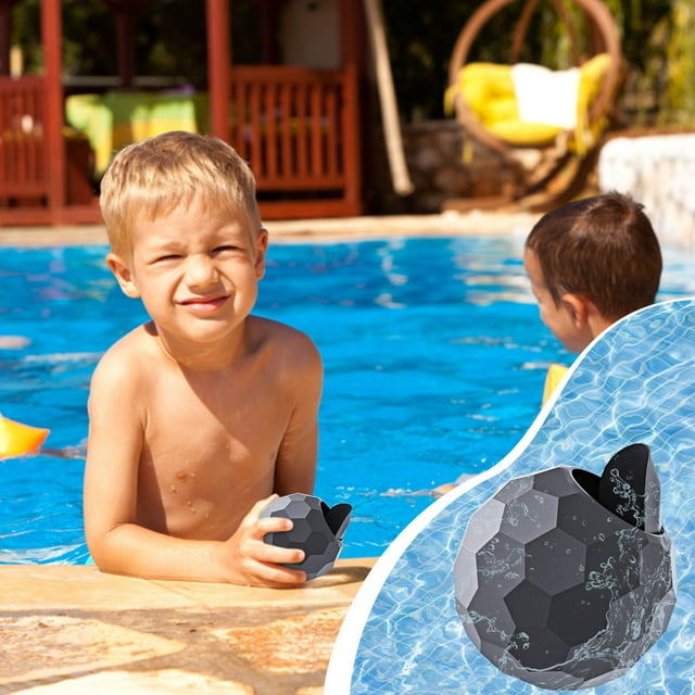 Pelota de juguete para niños de agua de silicona para exteriores, pelota de océano de silicona de descompresión, juguetes de lucha contra el agua Wmkox8yii jkg2623
