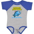 thumbnail image 3 of Inktastic Grandpa's Fishing Buddy (blue) Boys or Girls Baby Bodysuit, 3 of 5